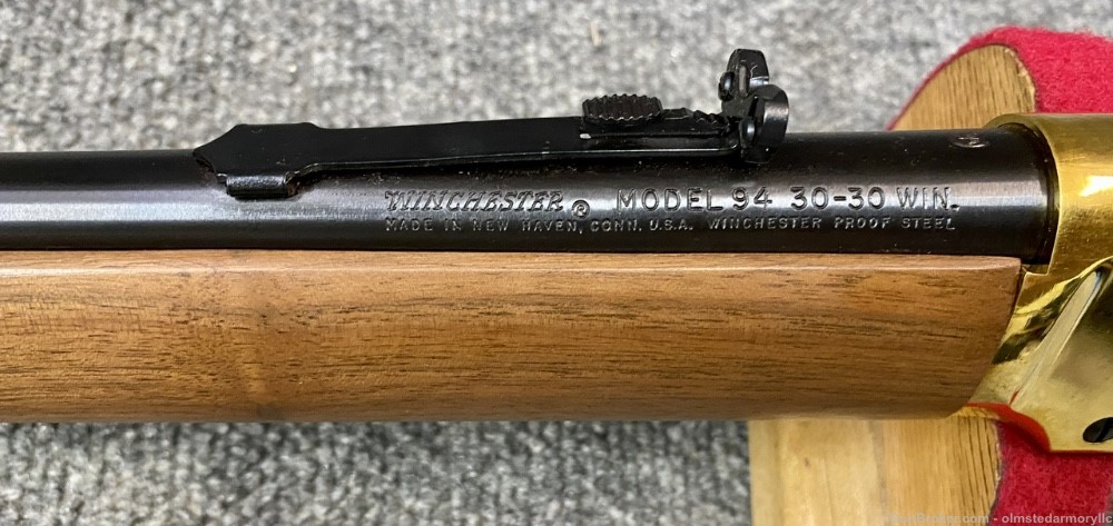 Winchester Model 94 30-30 Golden Spike Commemorative Unfired NR! Penny!-img-18