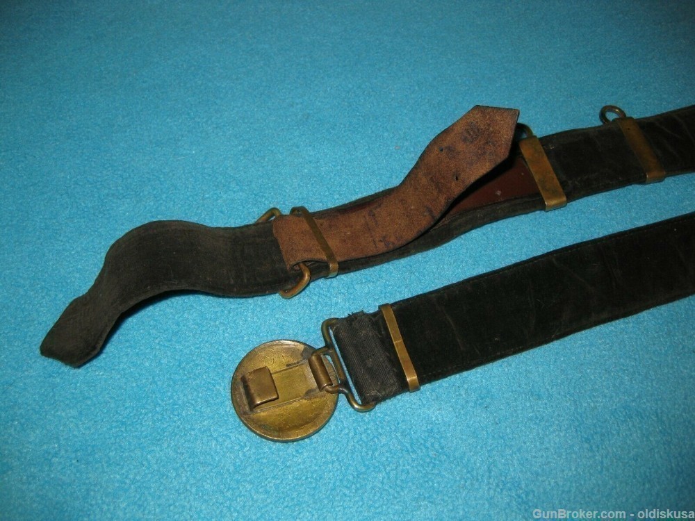 Soviet dagger dirk navy belt with suspensions Soviet Uion army USSR Type 1-img-11