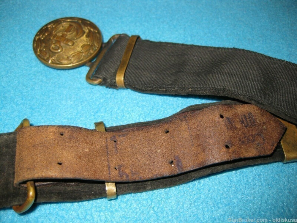Soviet dagger dirk navy belt with suspensions Soviet Uion army USSR Type 1-img-9