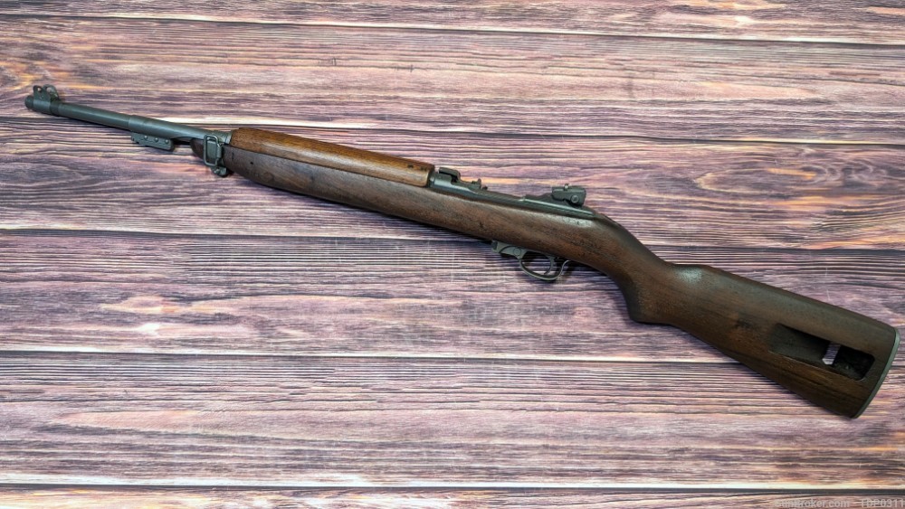 IBM M1 Carbine WWII USGI very good condition 10-43 PENNY START-img-0