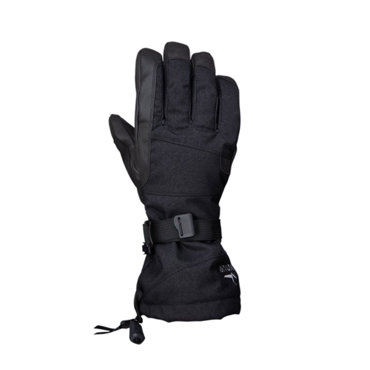 KOMBI Plume Gloves, Color: Black, Size: L-img-1