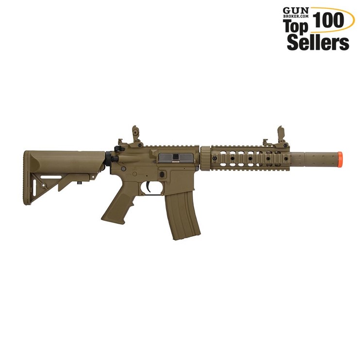 LANCER TACTICAL M4 SD GEN 2 Polymer Low FPS AEG Airsoft Rifle (LT-15TL-G2)-img-0