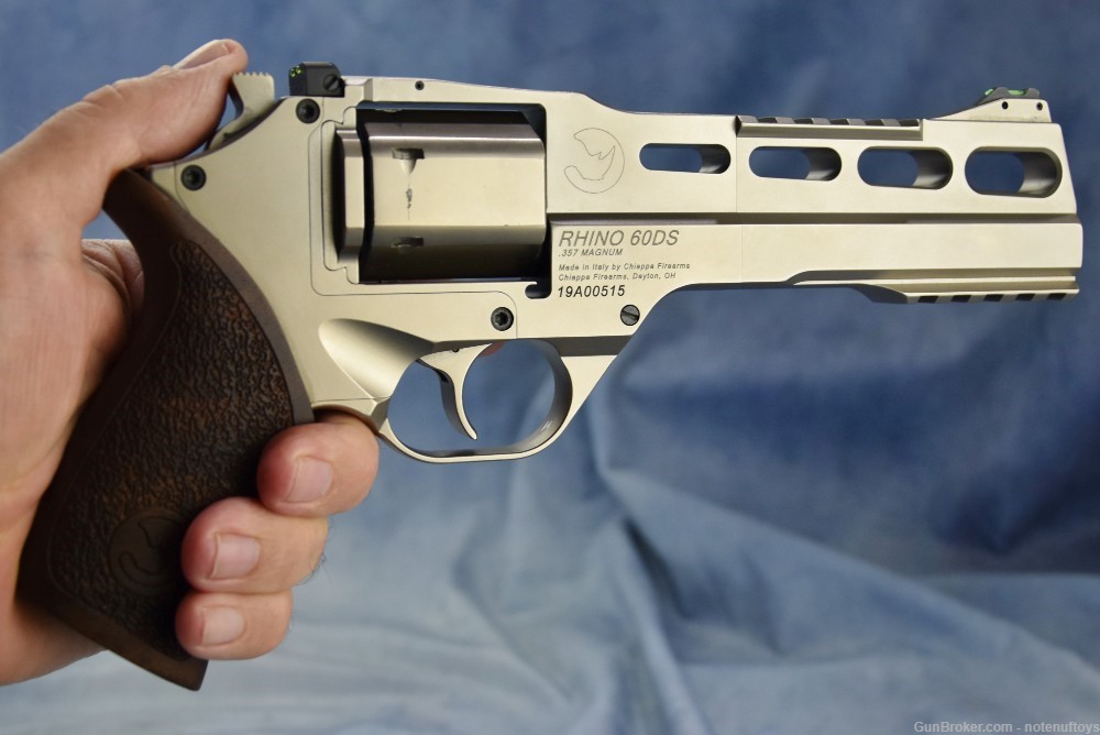 Chiappa Rhino 60DS .357 magnum .38sp  6" barrel Futuristic DA/SA Revolver-img-0