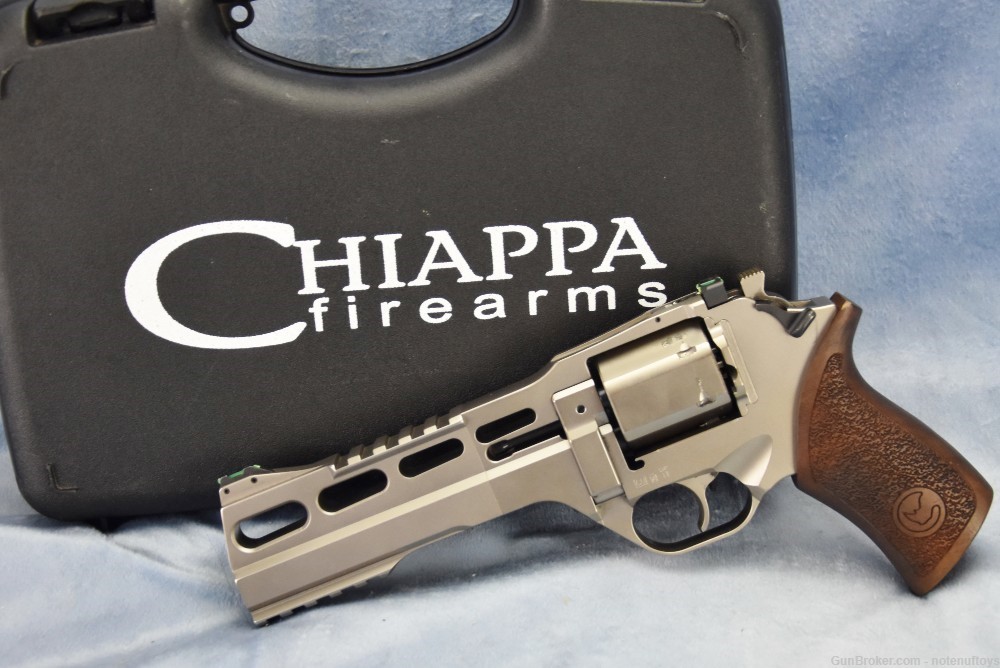 Chiappa Rhino 60DS .357 magnum .38sp  6" barrel Futuristic DA/SA Revolver-img-4