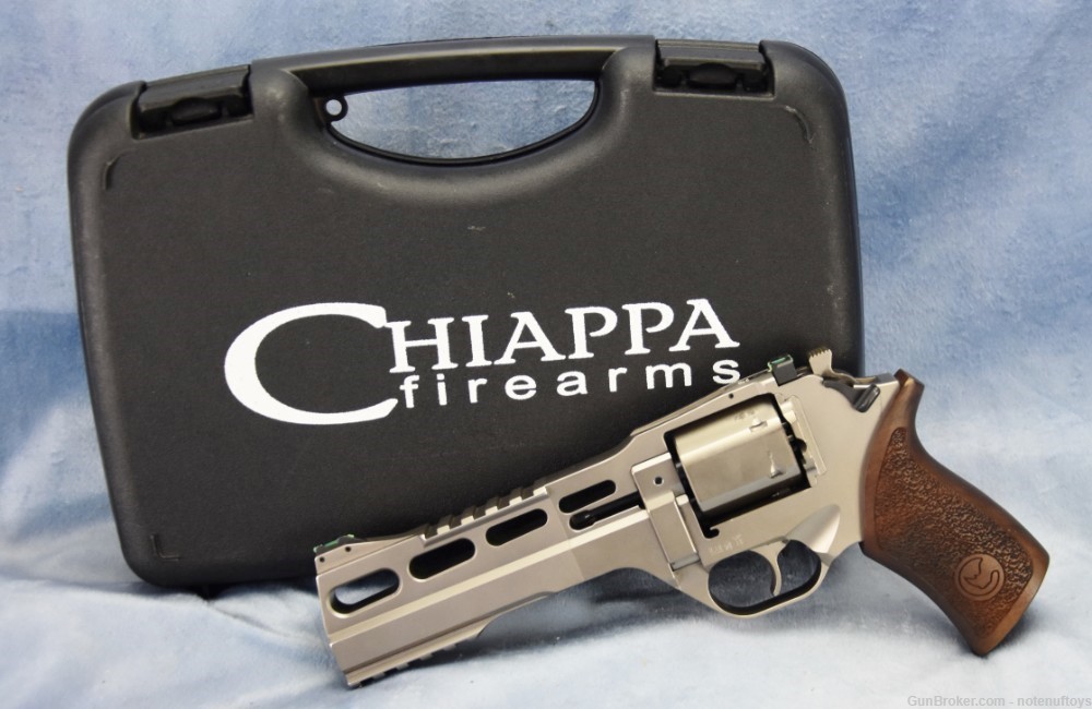 Chiappa Rhino 60DS .357 magnum .38sp  6" barrel Futuristic DA/SA Revolver-img-22