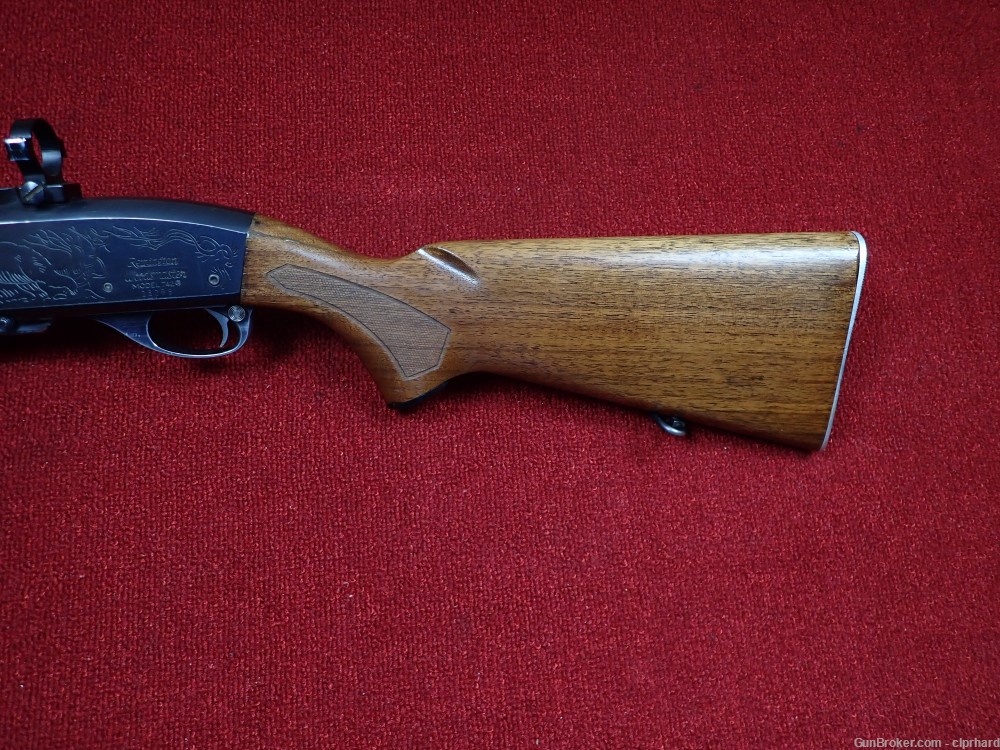 Vintage Remington 742 Woodmaster 280 Rem 22" Factory Engraved Mfg 1960 C&R-img-11