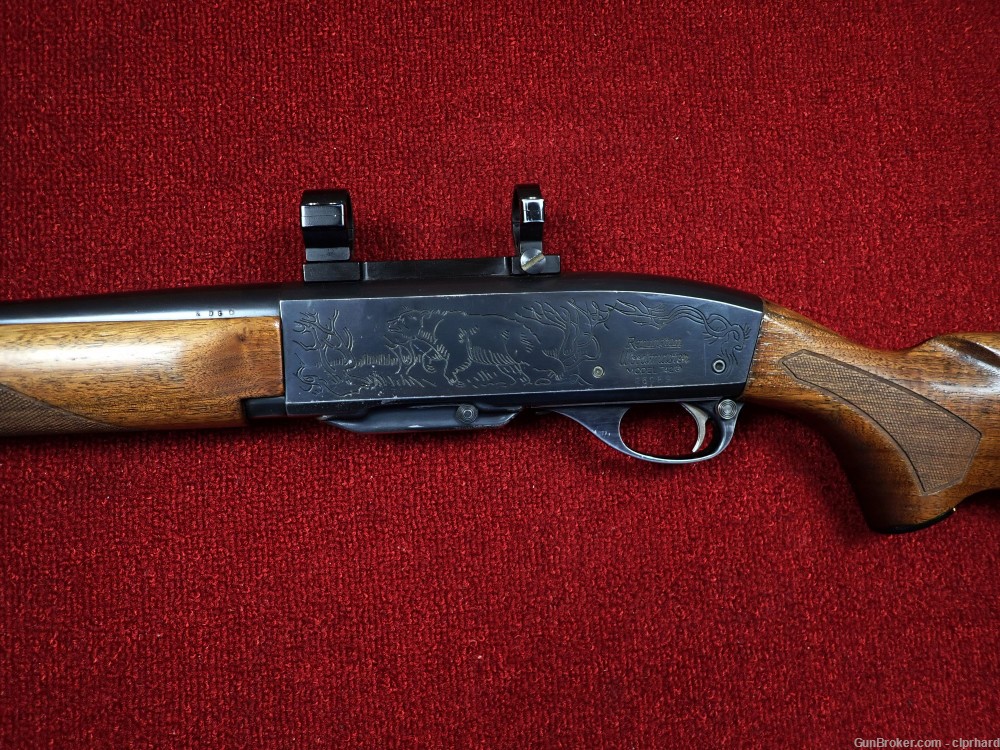 Vintage Remington 742 Woodmaster 280 Rem 22" Factory Engraved Mfg 1960 C&R-img-10