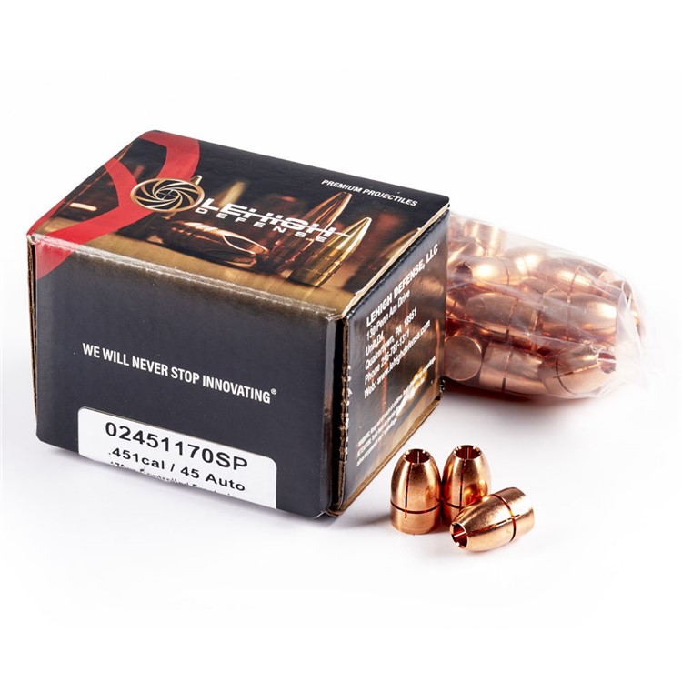 WILSON COMBAT Controlled Fracturing .451 Cal/.45 Auto Bullets 02451170SP-img-2