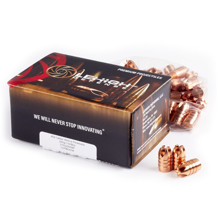 WILSON COMBAT Xtreme Penetrator  .452 Caliber/.45 Colt Bullets 07452250SP-img-2