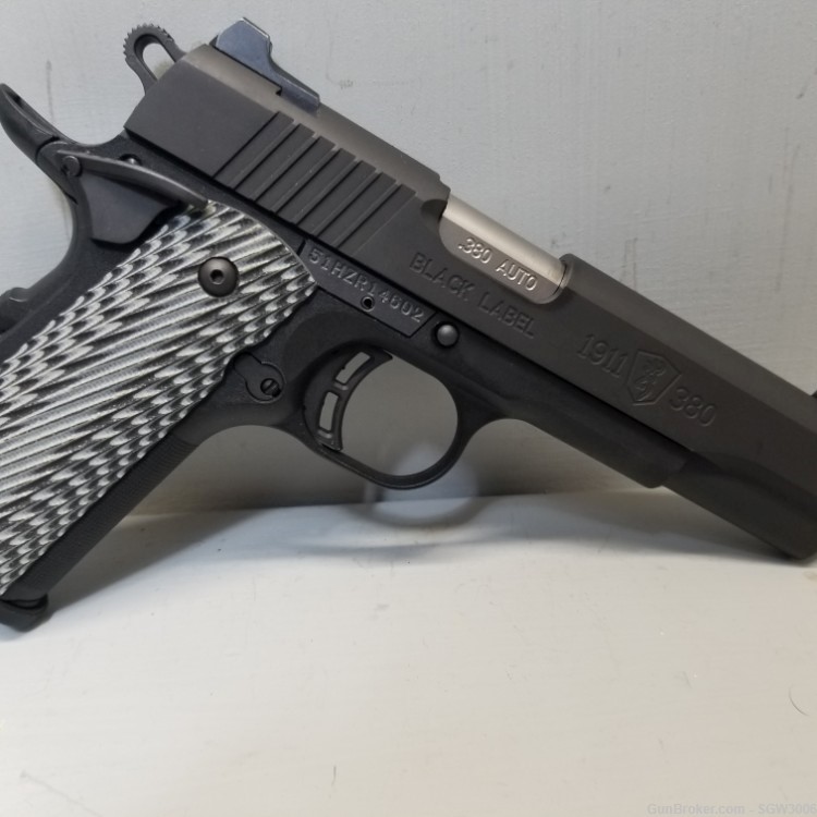 Browning Arms Co. 1911-380 Full Size Black Label .380ACP 4.25"-img-2