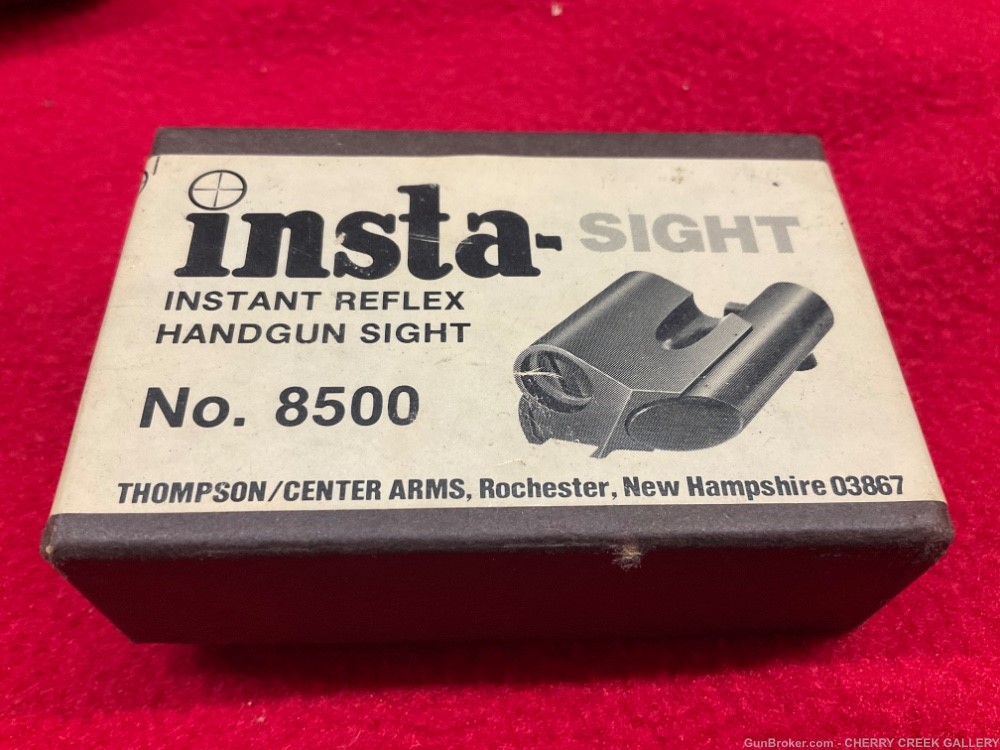 Vintage Thompson Center InstaSight 8500 colt python s&w gun insta sight TC-img-6