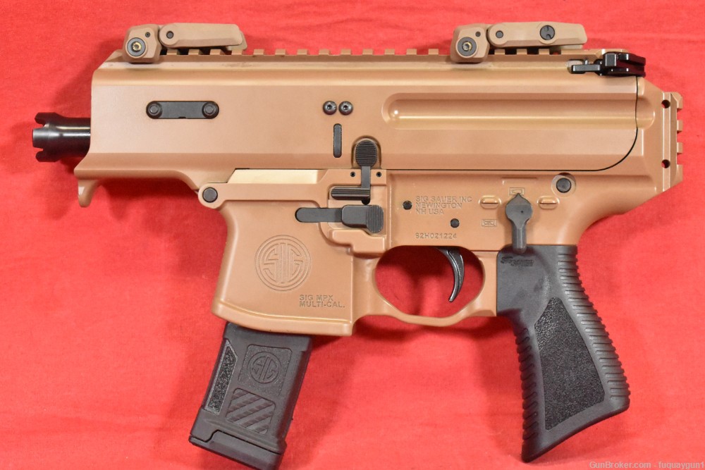 Sig MPX Copperhead 9mm 3.5" 20rd Magpul MBUS 3 FDE MPX-MPX-img-1