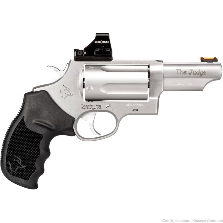 Taurus Judge TORO Revolver 45 Colt/410 ga. 3 in. SS/Black Grip 5 shot-img-0