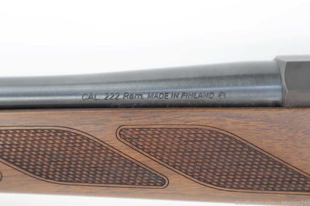Rare Very Nice Tikka T3 Hunter 222 Rem Bolt Action Rifle W/ 22" Barrel Made-img-8
