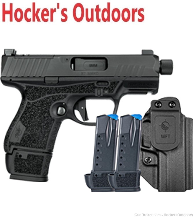 Kimber R7 Mako Tactical OR Black 9mm 2-15Rd Mags 3800033-img-0