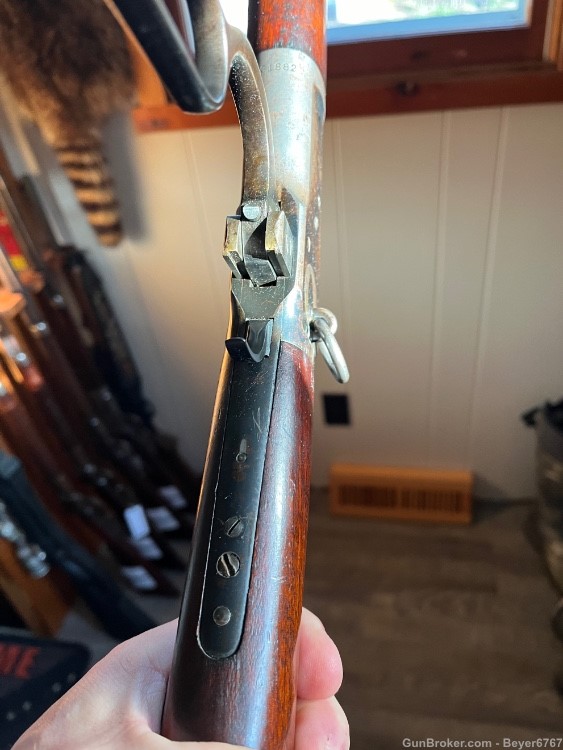 Winchester model 1892 saddle ring carbine 25-20 made 1921-img-2