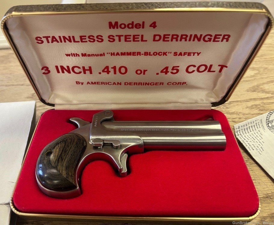 American Derringer Corp M-4 - 45 Colt/410-img-0