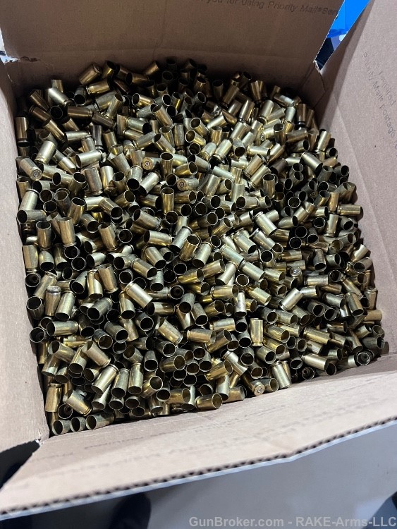 40 S&W brass Tumbled 4000+ pieces-img-0