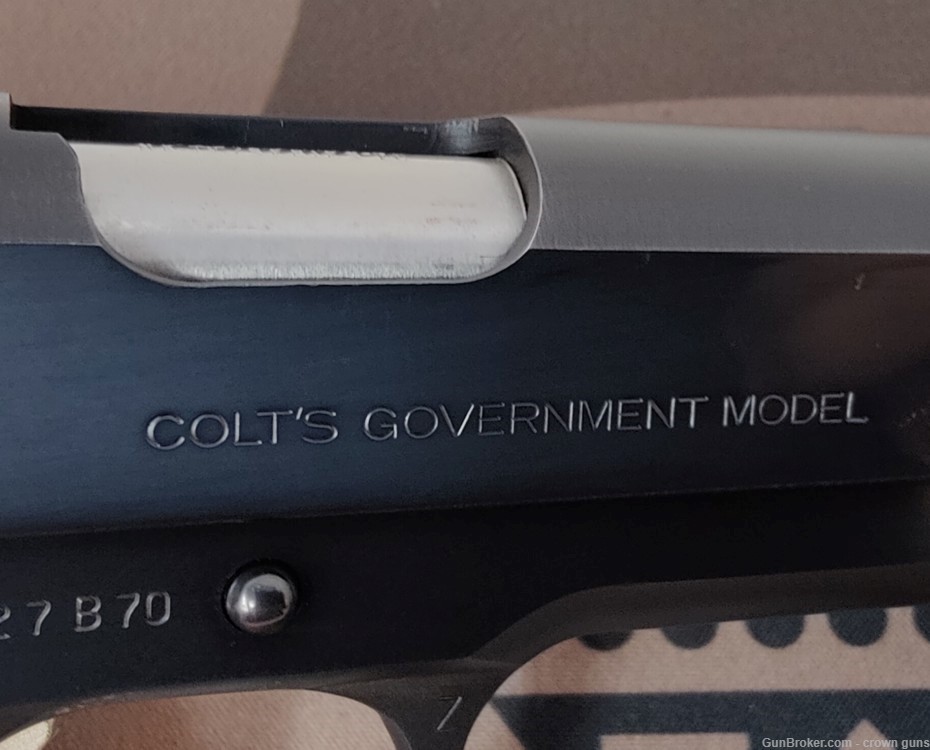 Colt 1911 Government Model MK IV Series 70 in 45acp, Born in 1979, RARE-img-2