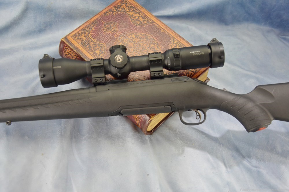 Ruger American .270 Rifle 22" w Accufire EVRO 12 FFP 3-12x44 Hunting Scope -img-3