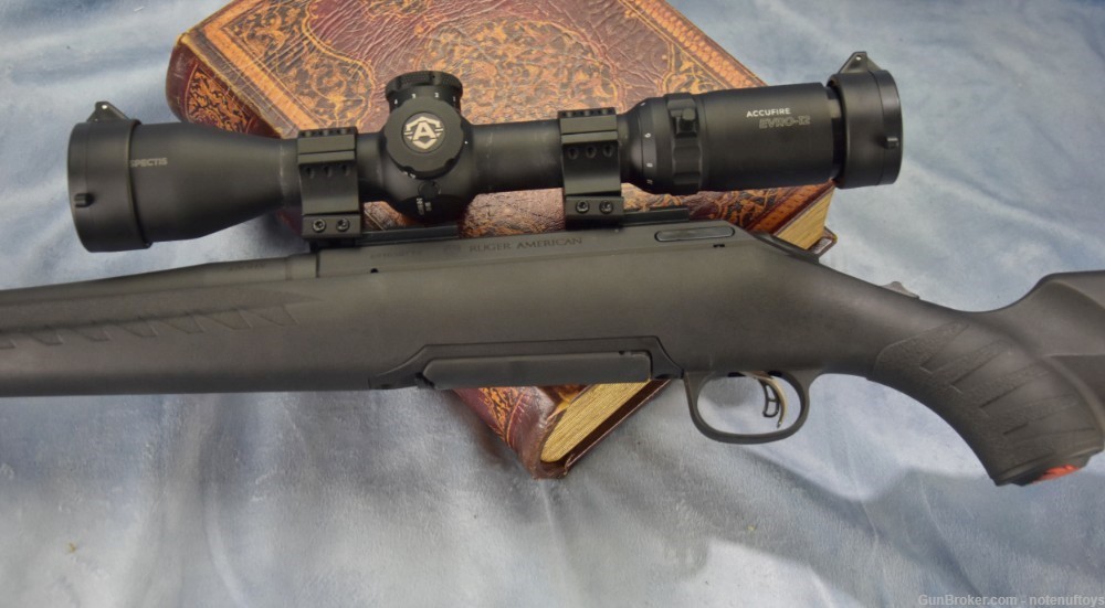 Ruger American .270 Rifle 22" w Accufire EVRO 12 FFP 3-12x44 Hunting Scope -img-2