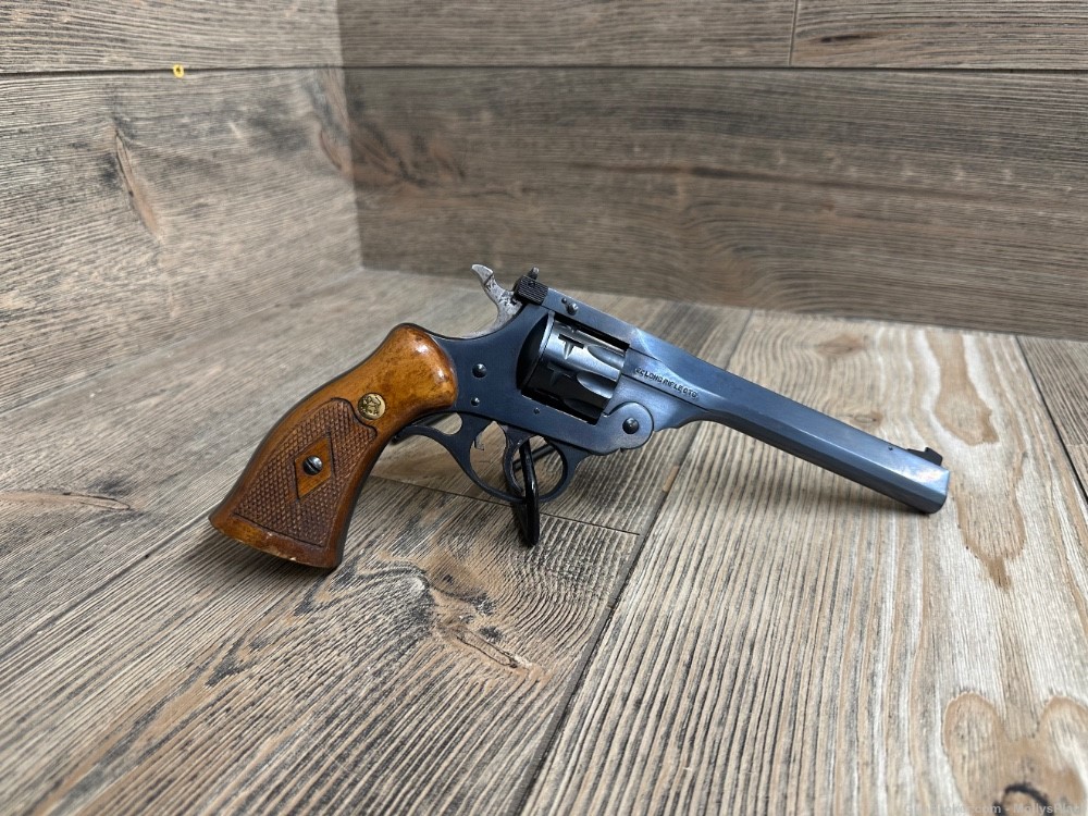 Used H&R Sportsman .22LR Top Break Double Action Revolver -img-2