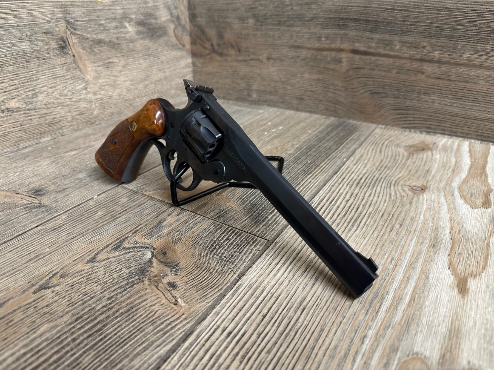 Used H&R Sportsman .22LR Top Break Double Action Revolver -img-4