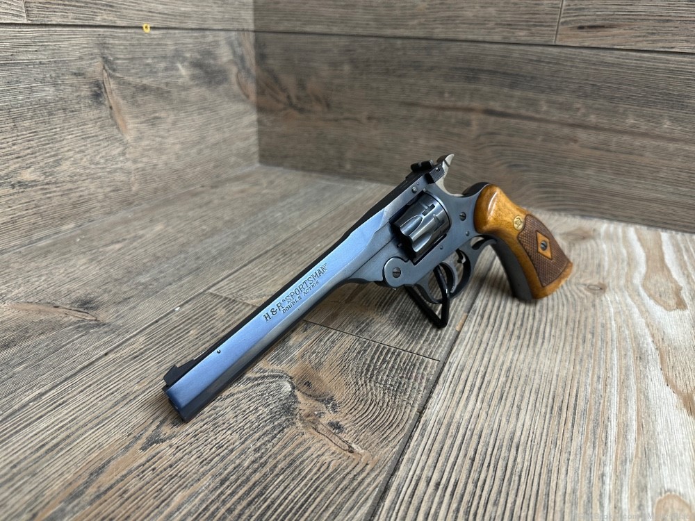 Used H&R Sportsman .22LR Top Break Double Action Revolver -img-0