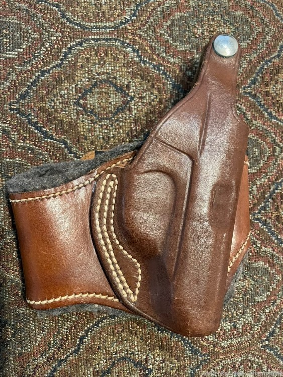 Galco Ankle Holster for Walther PPK w/Pull-Thru Snap-img-0