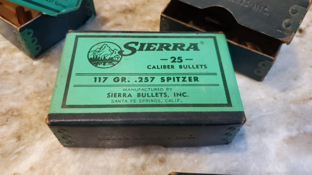 257 diameter Sierra bullets 215 count 117 & 87 grain $10.40 ship-img-4