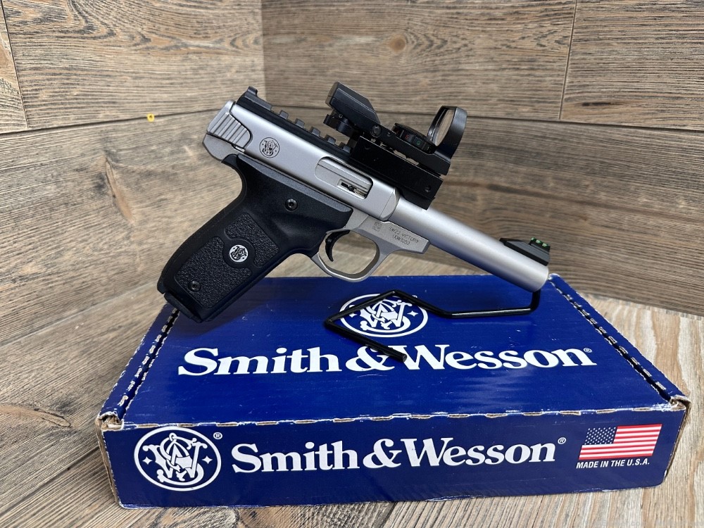 Used Smith & Wesson SW22 Victory .22LR w/ Red Dot-img-0