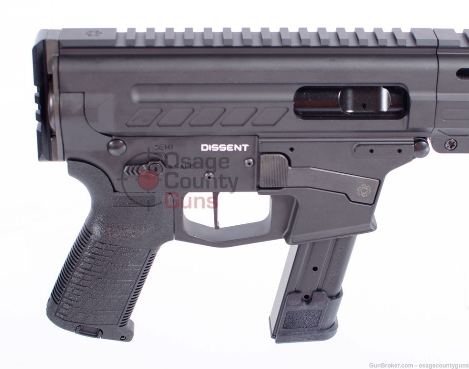 CMMG Dissent MK17 Pistol - 6.5" - 9mm - Black-img-6