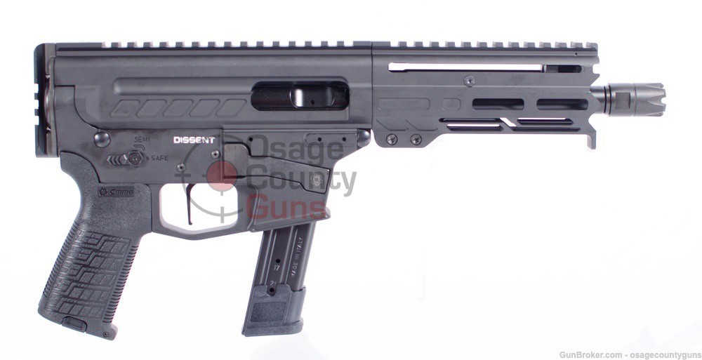 CMMG Dissent MK17 Pistol - 6.5" - 9mm - Black-img-4