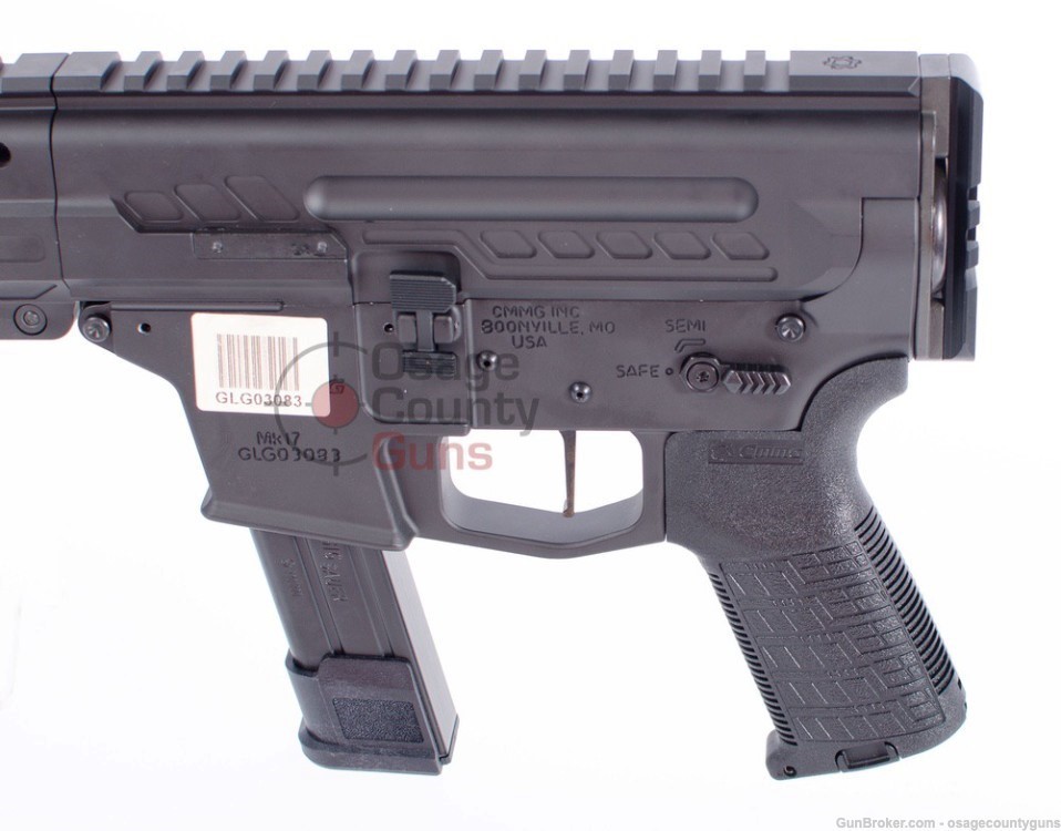 CMMG Dissent MK17 Pistol - 6.5" - 9mm - Black-img-3