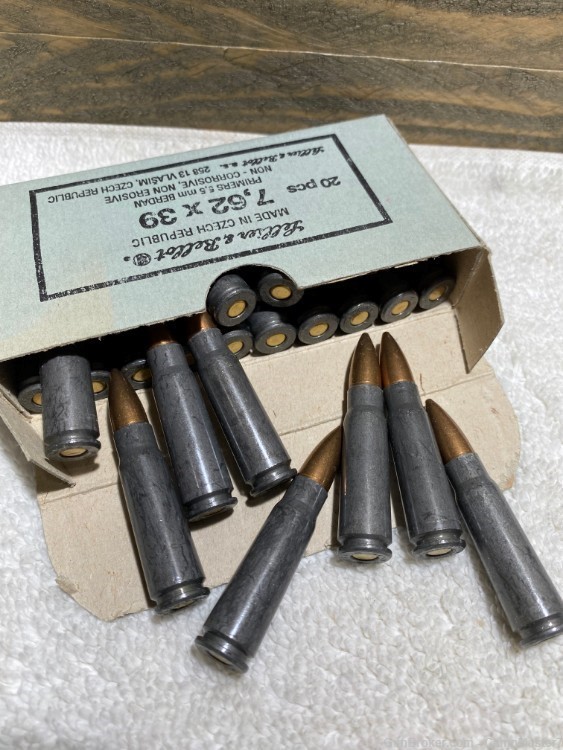 7.62x39 Ammo 3 boxes 60 rounds -img-6