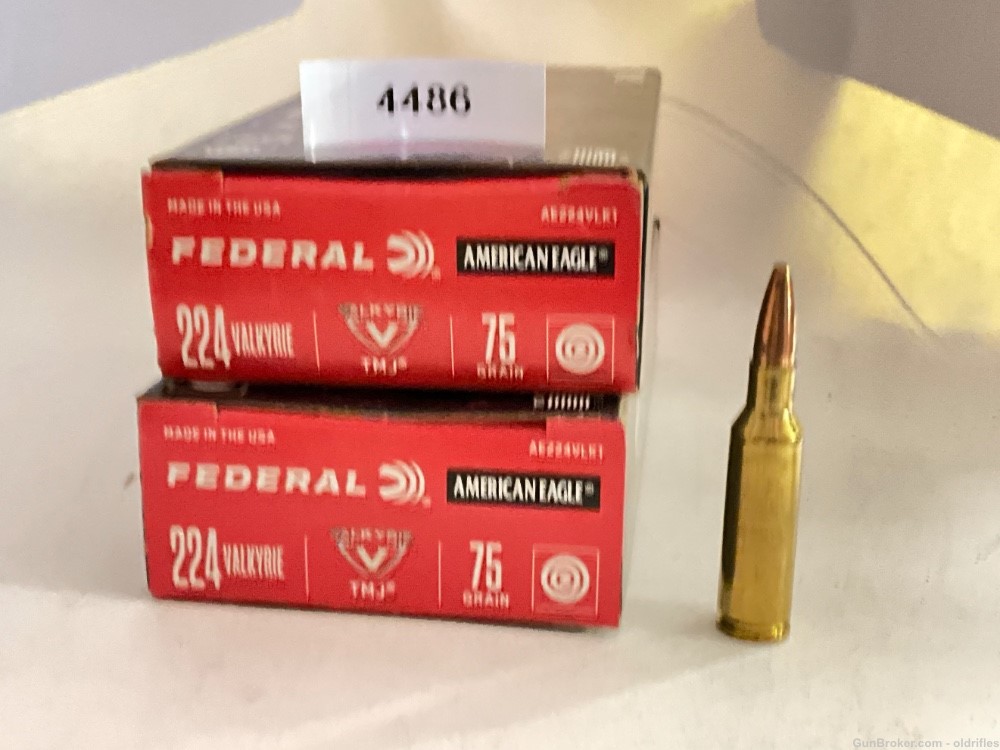 224 Valkyrie by Federal 75 gr FMJ 40rds-img-0