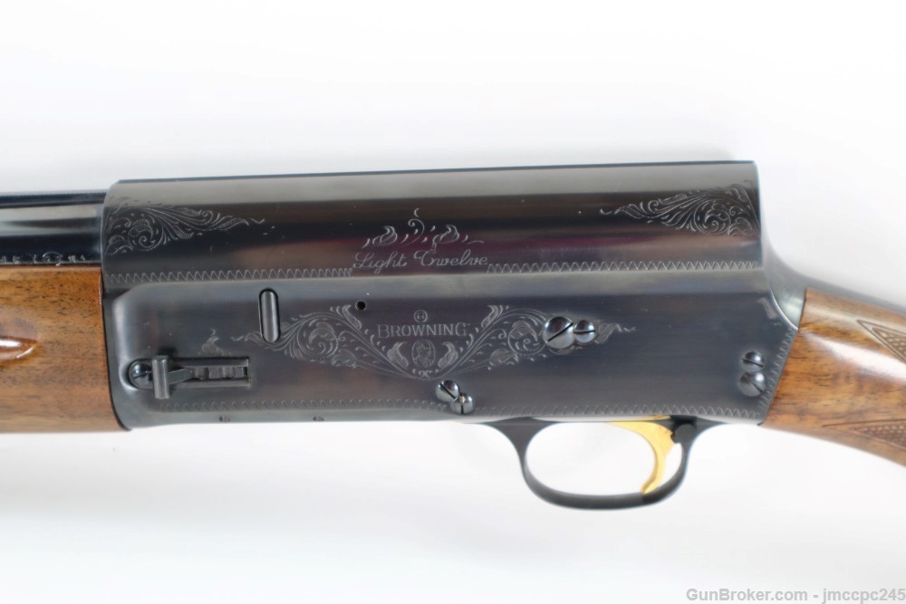 Rare Nice Browning A5 Light Twelve 12 Gauge Semi Auto Shotgun W/ Box 28" -img-8