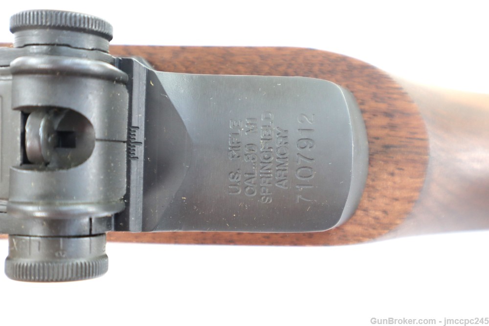 Rare Very Nice Springfield M1 Garand .308 Win Semi Auto Rifle W/ Box -img-41