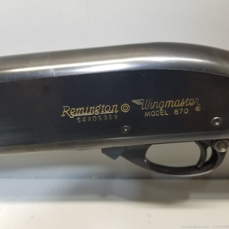 Remington 870 Wingmaster 12Ga 28" Barrel Mod. Choke-img-3