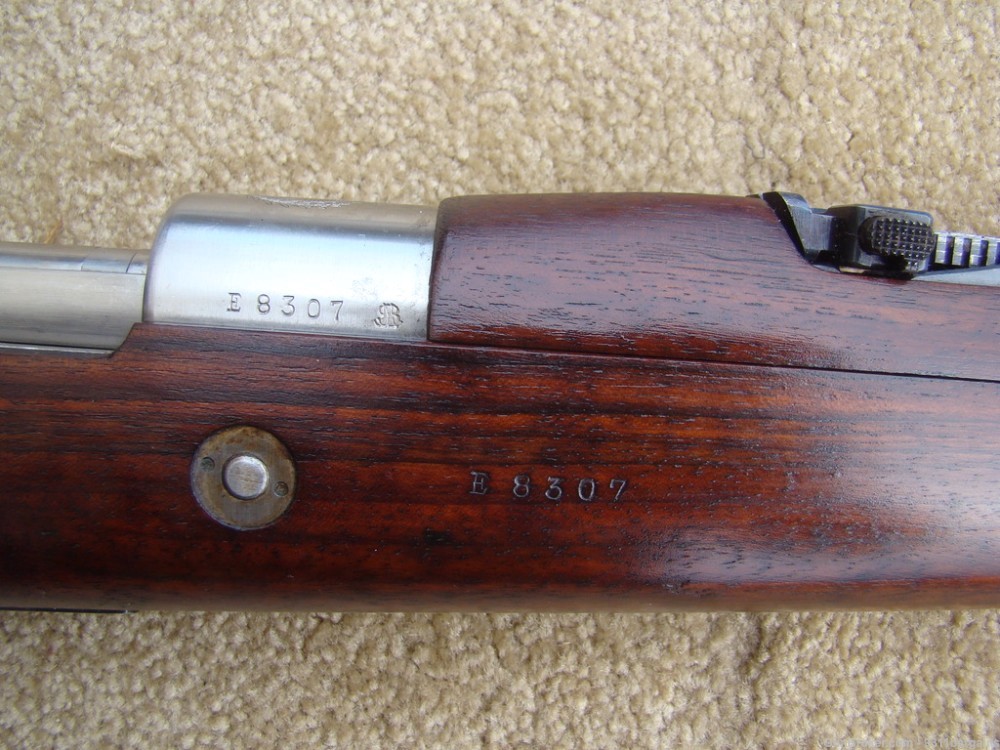 Minty Argentina  Argentino Model 1909 DWM 98 Mauser 7.65X53MM-img-1