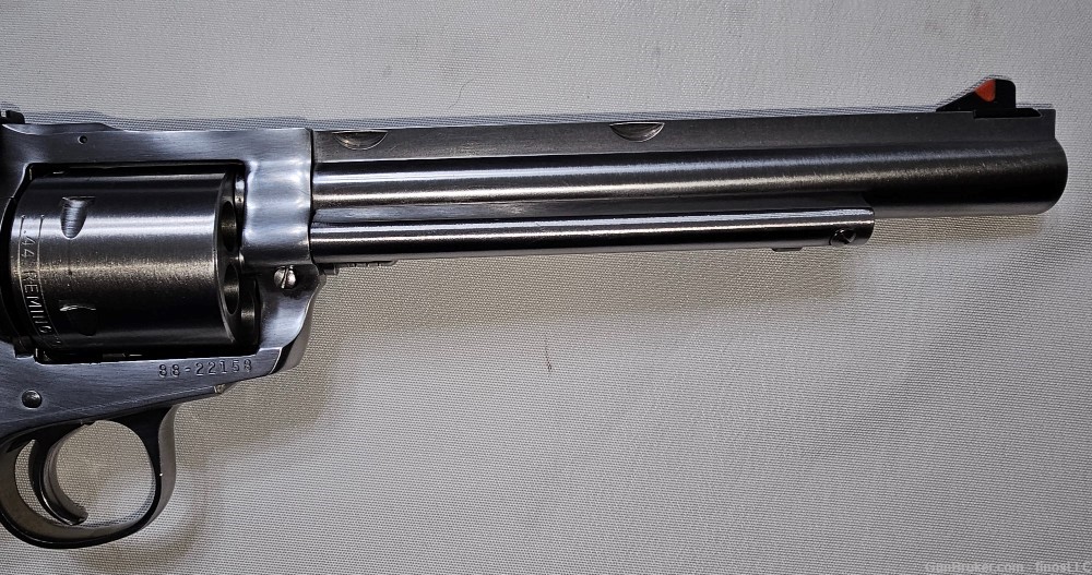 RUGER Bisley Hunter Super Blackhawk Revolver .44 mag Stainless 7.5" Barrel-img-6
