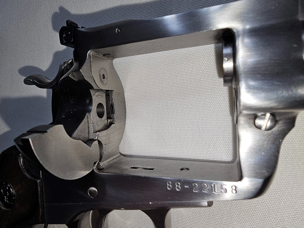 RUGER Bisley Hunter Super Blackhawk Revolver .44 mag Stainless 7.5" Barrel-img-15