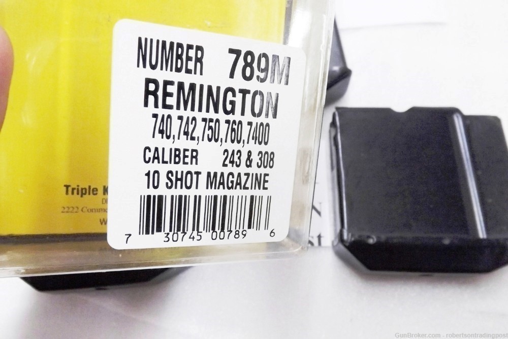 Triple K 10 shot Magazine fits Remington 742 750 760 .243 .308 7400 7600-img-10