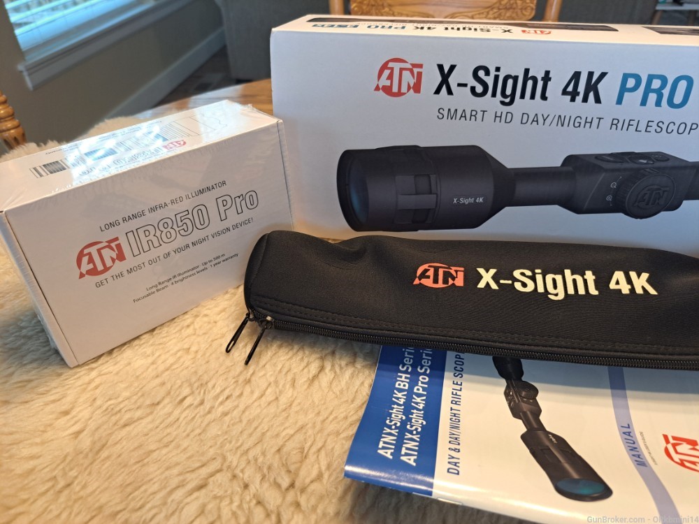 ATN X-Sight 4K PRO IR850 3-14x Smart HD Day/Night scope-img-4