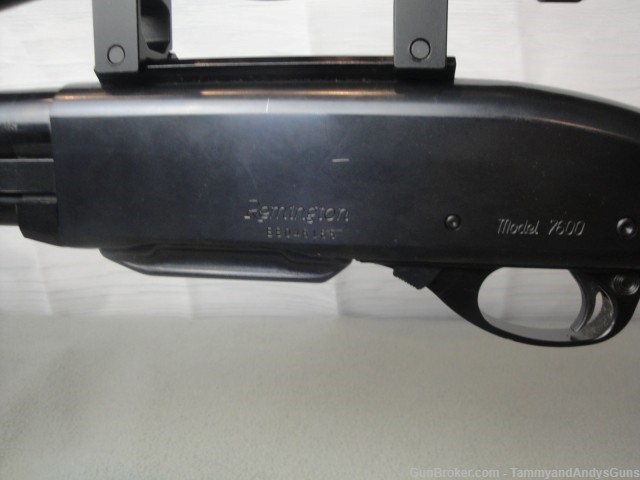 Remington 7600 Pump Rifle-270 Winchester Caliber-Wood Stock-Scoped-img-2