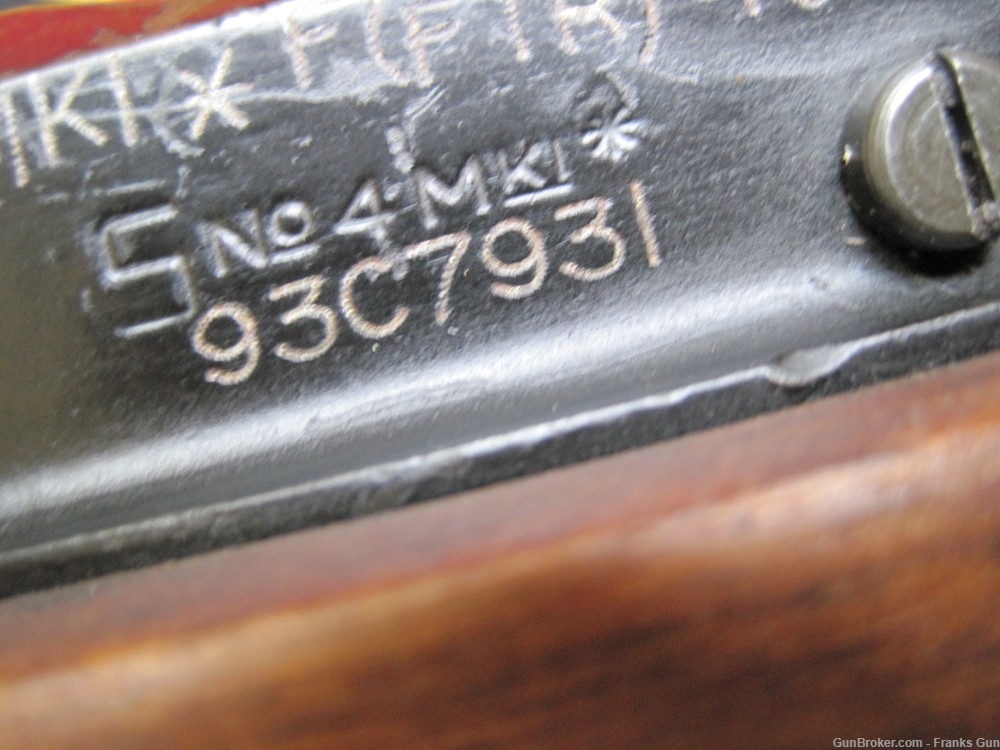  Savage Enfield No. 4 MK I - .303 British - Matching  non import  VERY Good-img-11