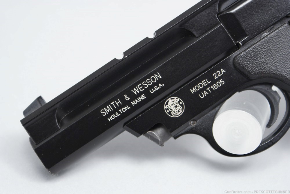 Smith & Wesson 22A .22 LR Semi-Auto Target Pistol OR Penny Start $.01 NR-img-2
