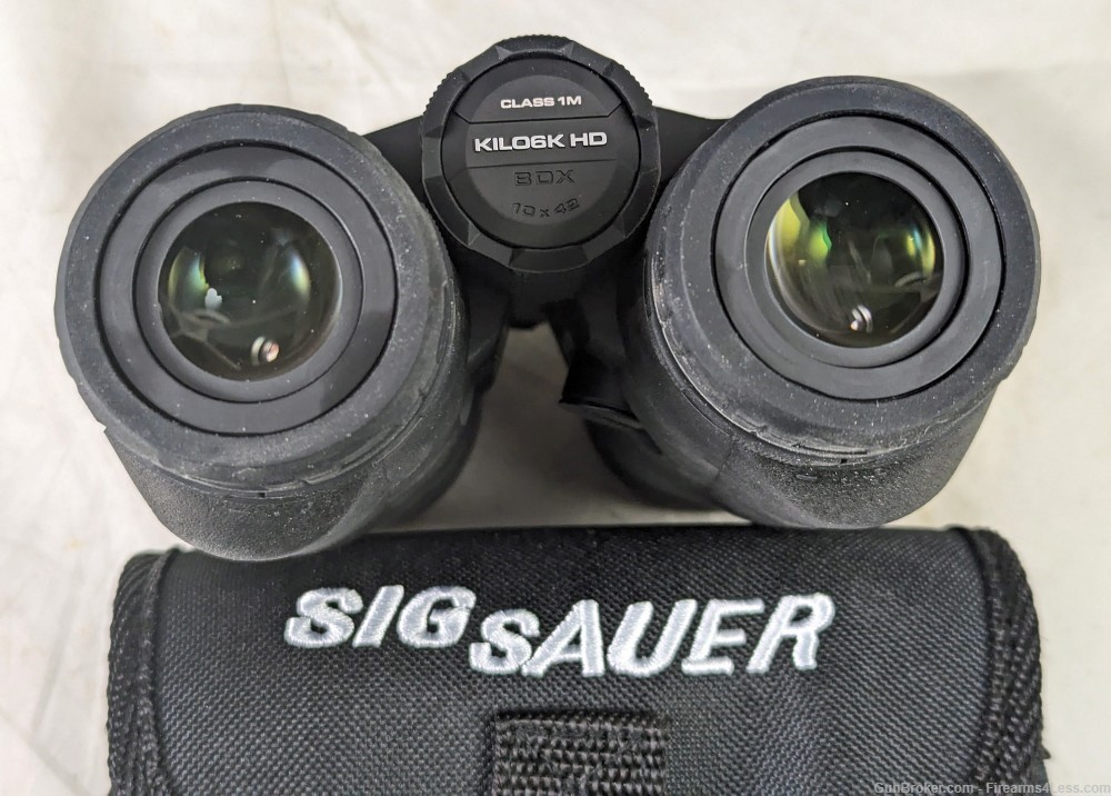Sig KILO6K HD 10x42 Rangefinder Binoculars LRF Black Edition SOK6K005-img-1