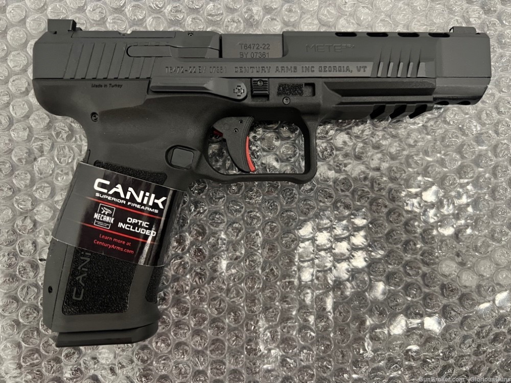 Canik Mete SF-X 9mm Pistol w/ Mecanik M01 Optic 18RD 5.2"-img-0