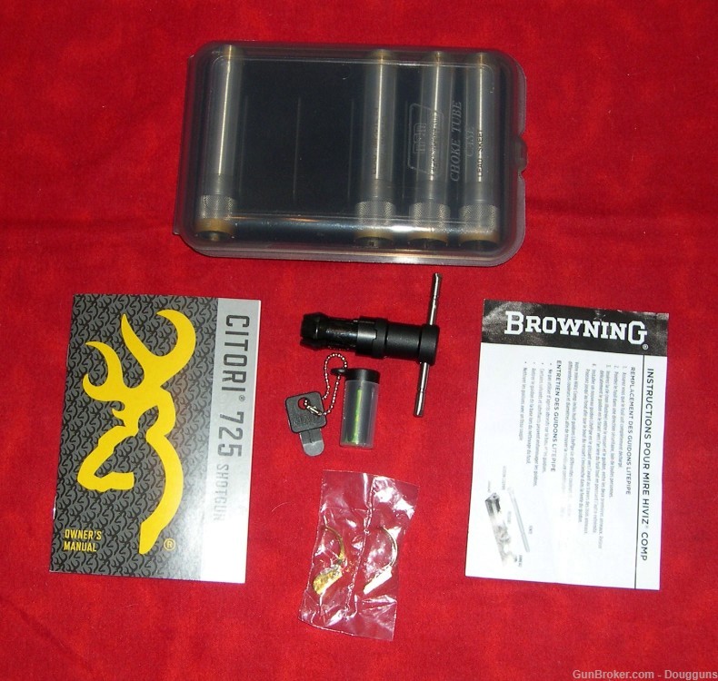 Browning Citori 725 Sporting 6 Choke Tubes Excellent-img-6
